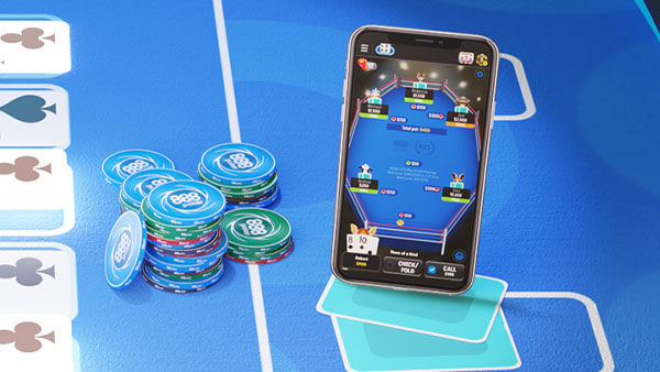 Play poker on the go from your iPhone!